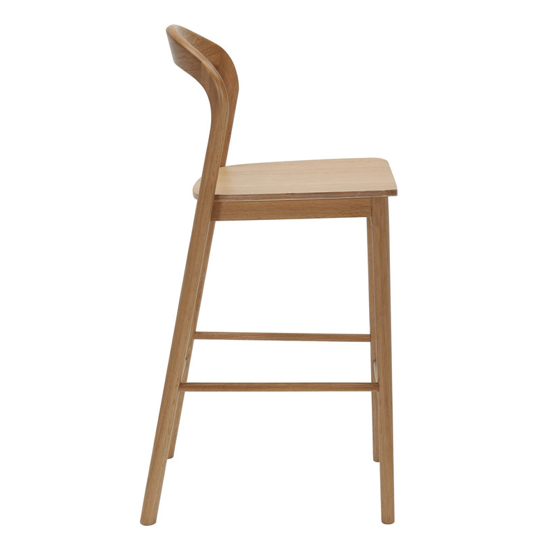 Nodo High Stool - American Oak