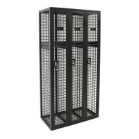 Steel Mesh 3 Door Locker