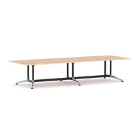 Modulus Boardroom Table Double Span, Twin Post