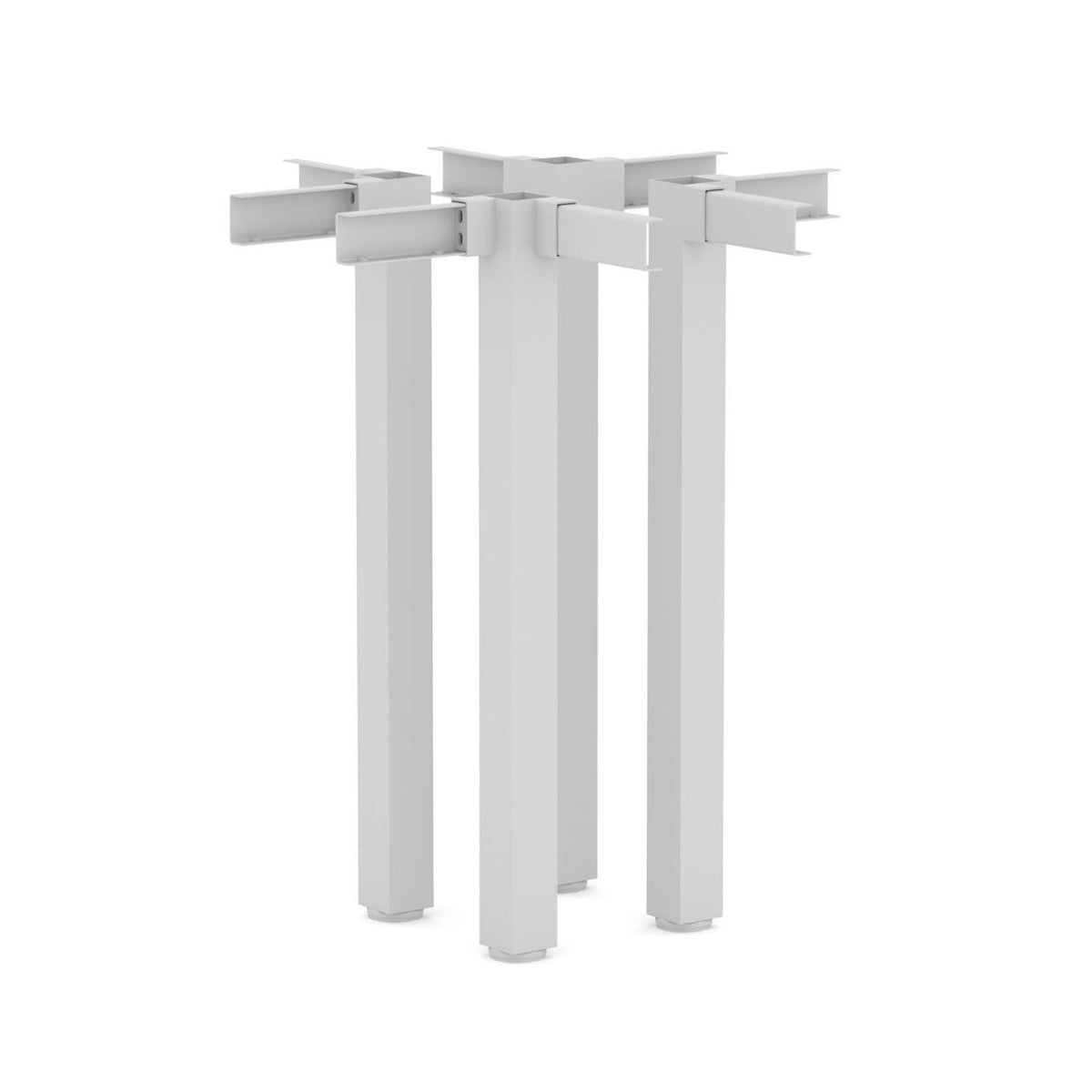 Axis Table Post Leg Set with 2 x rail connectors