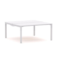 Axis Stretch 2-Person Double-sided Desk Workstation