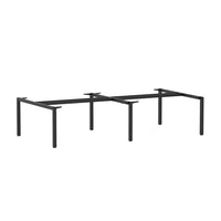 Axis 4-Person Double-sided Desk Workstation Frame Only