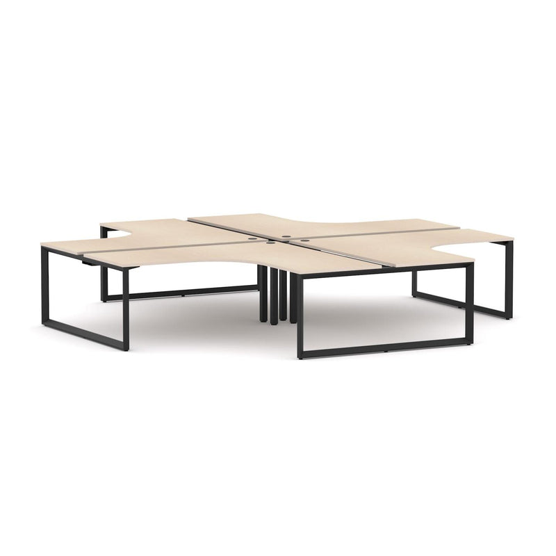 Anvil 4-Person 90Deg Workstation