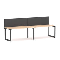 Anvil 2 User Single-Sided Desks, 50x50mm Triangular Loop Leg Design. Includes: Edge25 Screen