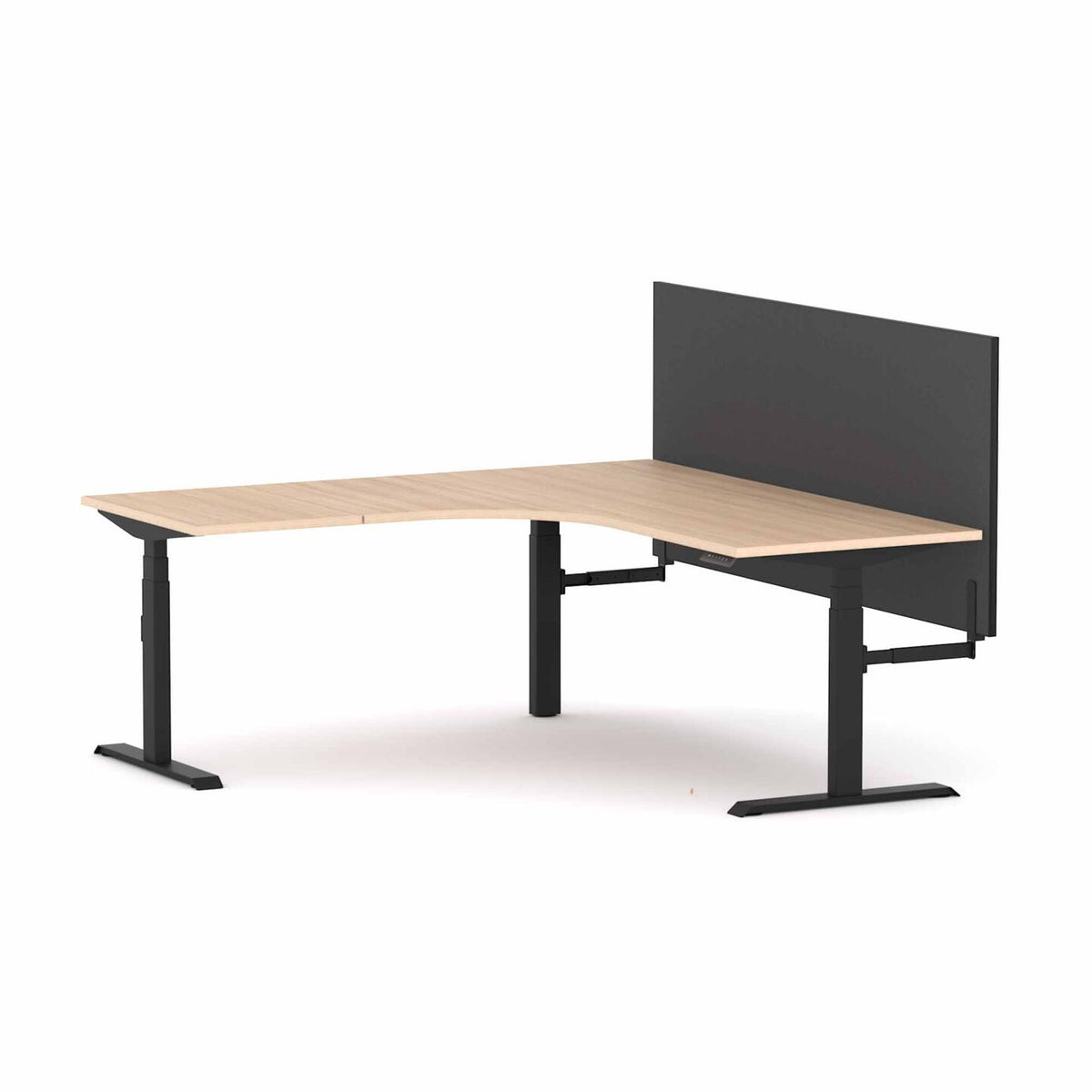 Klass 3C/2M Electric 90Deg Workstation With Edge25 Screen