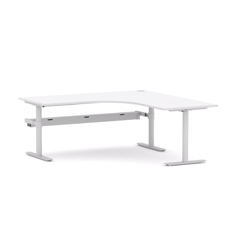 Agile Fixed Round 90° Workstation