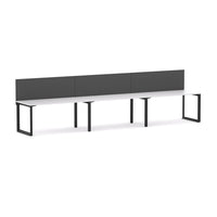 Anvil 3 User Single-Sided Desks, 50x50mm Triangular Loop Leg Design. Includes: Edge25 Screen