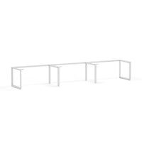 Anvil 3-Person Single-sided Desk Workstation Frame Only