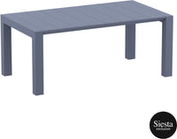 Plastic 7 Piece Vegas Table Dining Setting