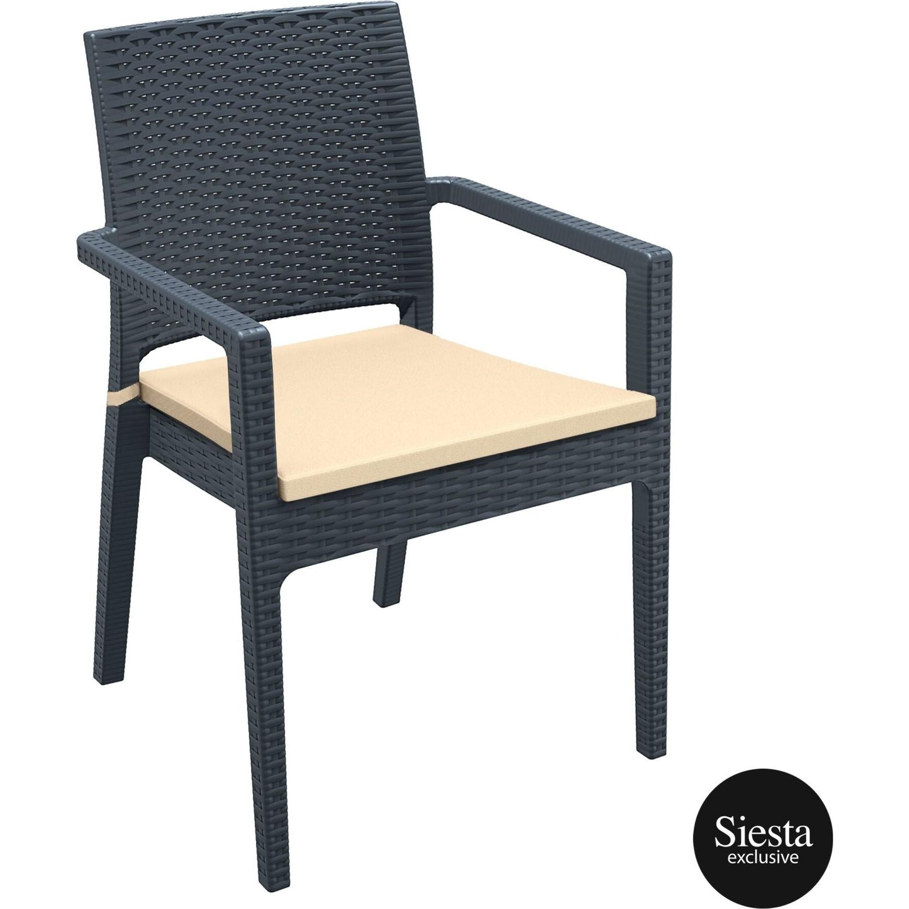 Ibiza Armchair with Cushion-Elite Office Furniture