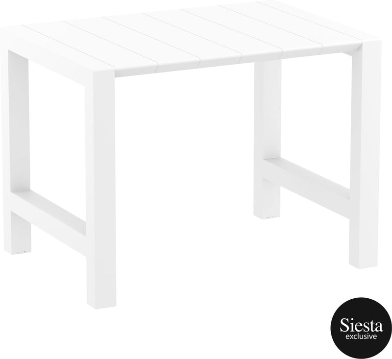 5 Piece Outdoor Bar Table Setting with Ares Barstools