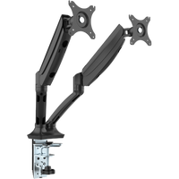 Executive Gas Spring Dual Monitor Arm