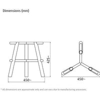 IDEO Coffee Table Frame – Steel Legs ‘Pronto’