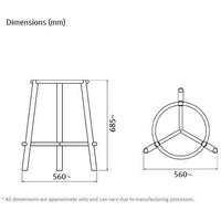 IDEO Medium Contract Table Frame – Steel Legs ‘Pronto’