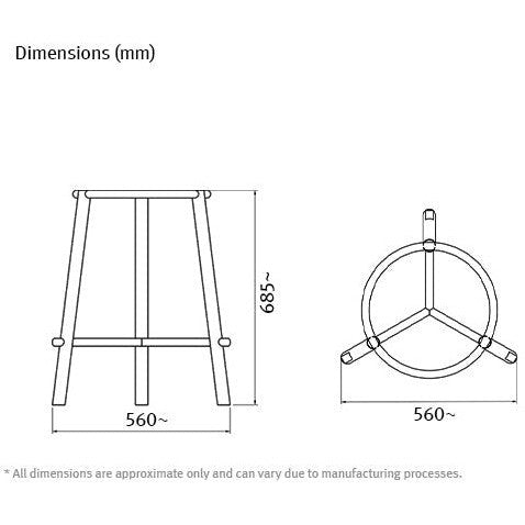 IDEO Medium Contract Table Frame – Steel Legs ‘Pronto’