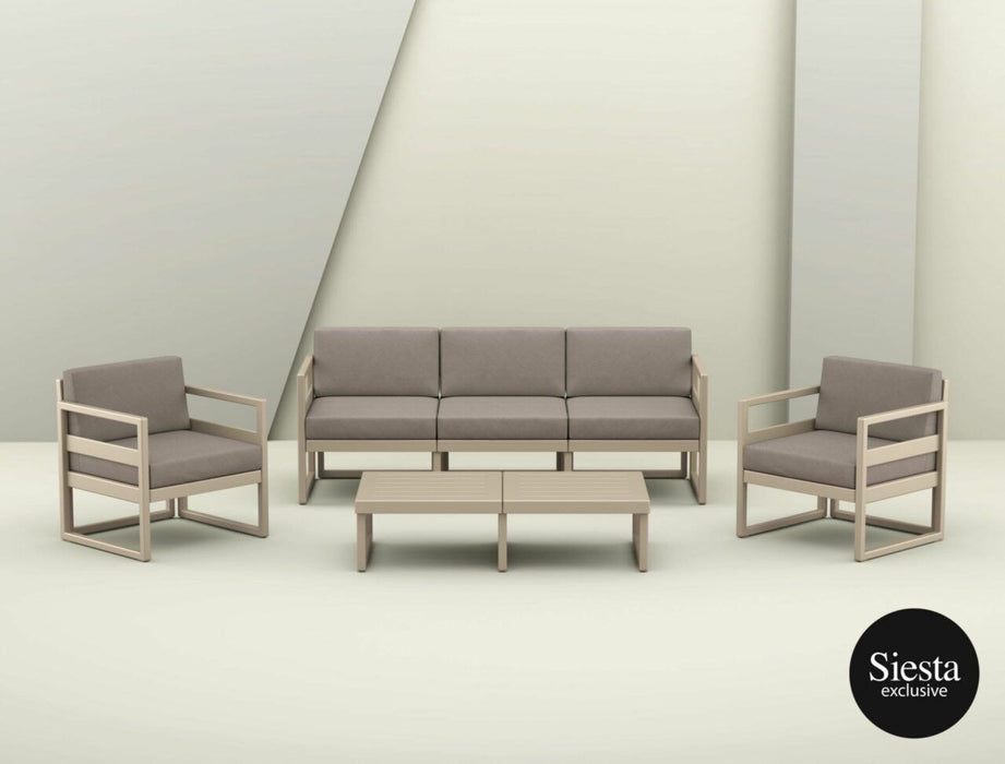 Mykonos Lounge Set XL - With Cushions