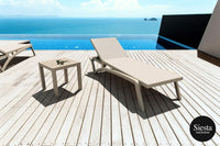 3 Piece Pacific Sun Lounger with Ocean Side Table Package