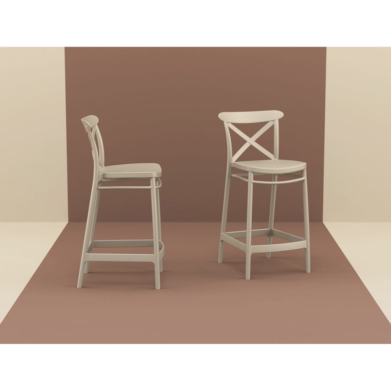 Cross Bar Stool 65