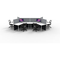 Rapid Screen 120° Degree 6 Person Pod