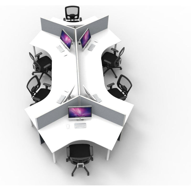 Rapid Screen 120° Degree 6 Person Pod