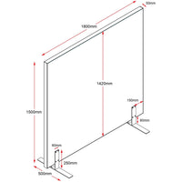 Acoustic Screens - Free Standing Screen