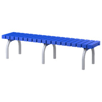 ABS Plastic Bench with Stainless Steel Frame