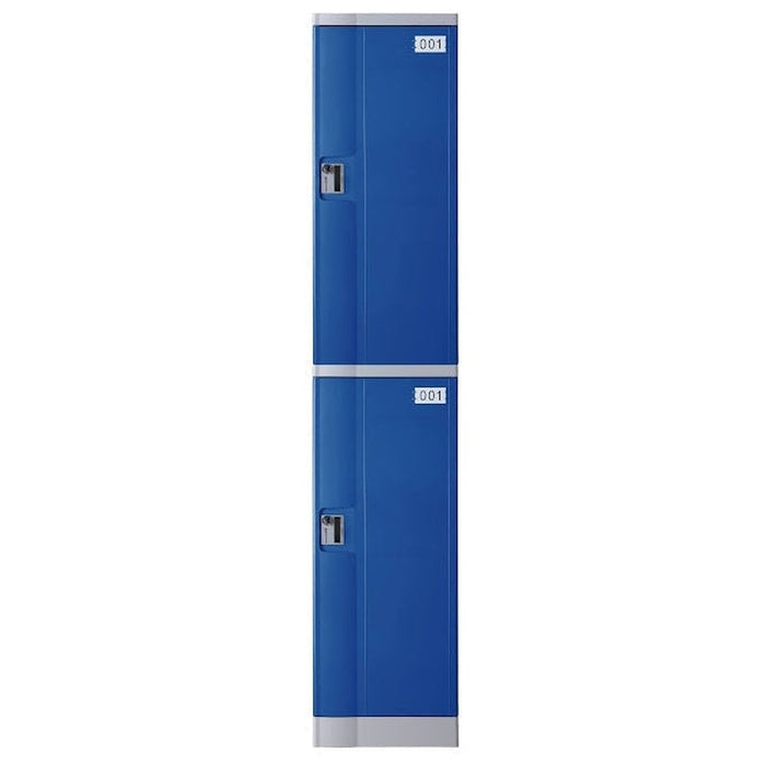 ABS Plastic Lockers 2 Door Single Bank
