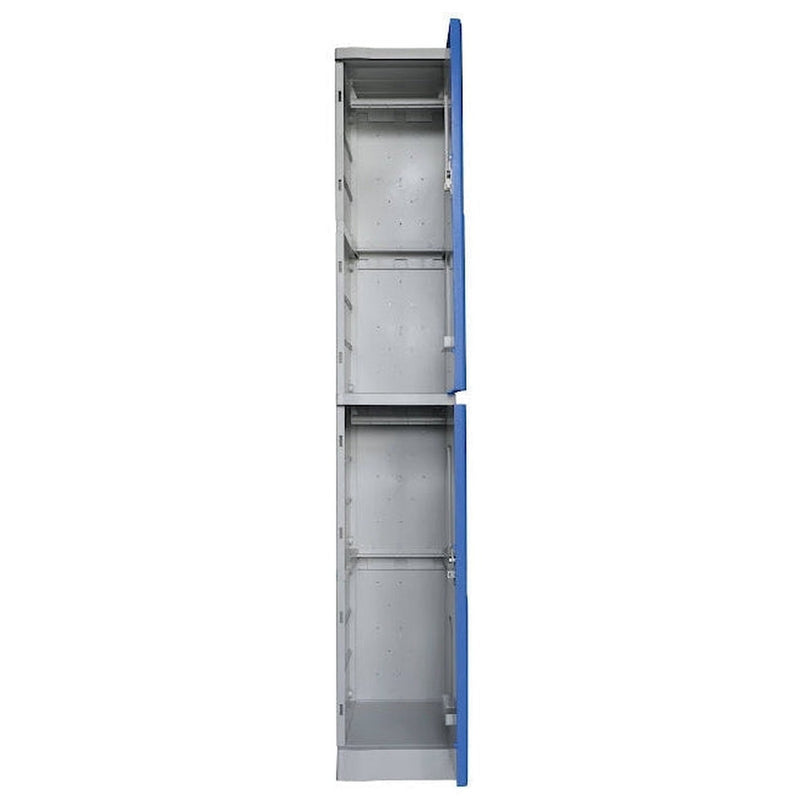 ABS Plastic Lockers 2 Door Single Bank
