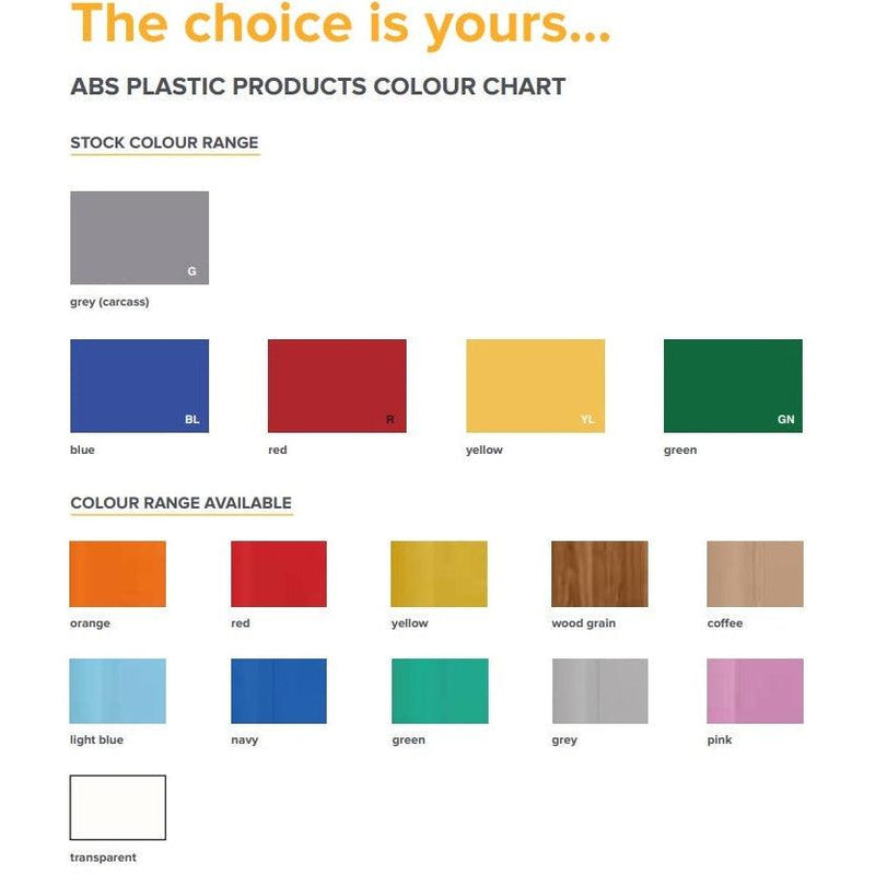 Steelco ABS Plastic Lockers 4 Door Double Bank