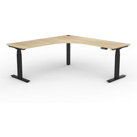 Agile+ Electric Height Adjustable Corner Workstation