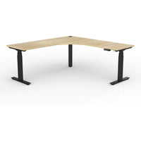 Agile+ Electric Height Adjustable Corner Workstation