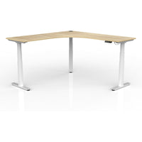 Agile+ Electric Height Adjustable Corner Workstation