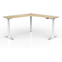 Agile+ Electric Height Adjustable Corner Workstation