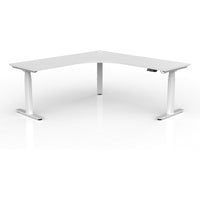 Agile+ Electric Height Adjustable Corner Workstation