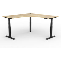 Agile+ Electric Height Adjustable Corner Workstation