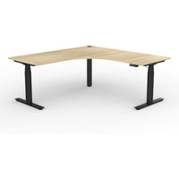 Agile+ Electric Height Adjustable Corner Workstation
