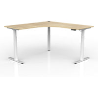 Agile+ Electric Height Adjustable Corner Workstation