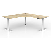 Agile+ Electric Height Adjustable Corner Workstation