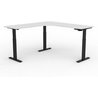 Agile Electric 2-Column 90° Workstation - Left Hand Workstation Return