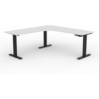 Agile Electric 2-Column 90° Workstation - Left Hand Workstation Return