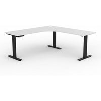 Agile Electric 2-Column 90° Workstation - Right Hand Workstation Return