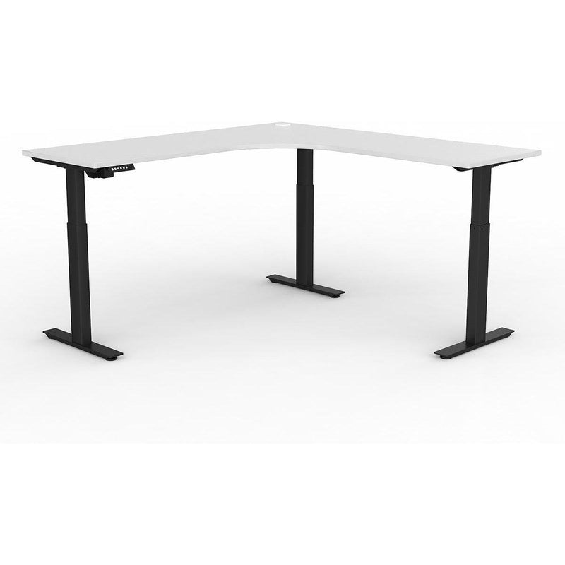 Agile Electric 2-Column 90° Workstation - Right Hand Workstation Return