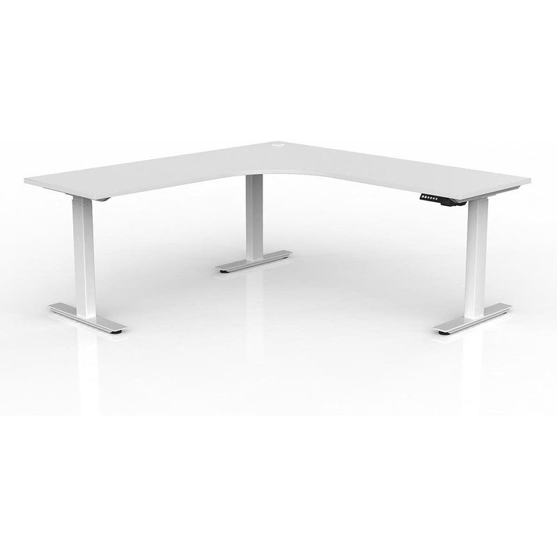 Agile Electric 2-Column 90° Workstation - Left Hand Workstation Return