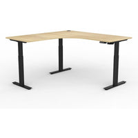 Agile Electric 2-Column 90° Workstation - Left Hand Workstation Return