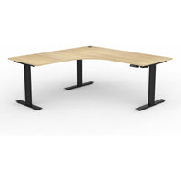 Agile Electric 2-Column 90° Workstation - Left Hand Workstation Return