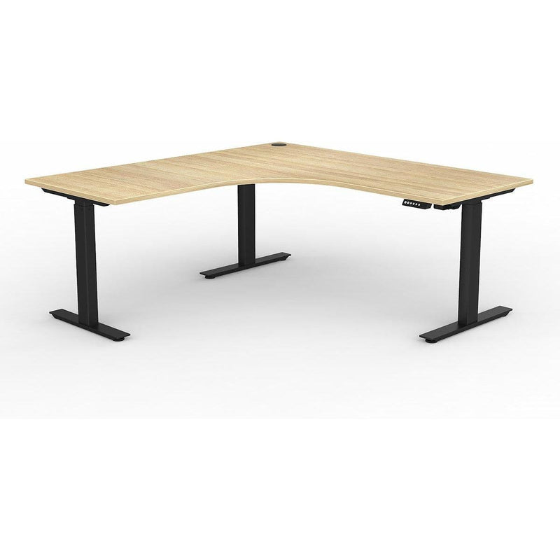 Agile Electric 2-Column 90° Workstation - Left Hand Workstation Return