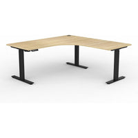 Agile Electric 2-Column 90° Workstation - Right Hand Workstation Return