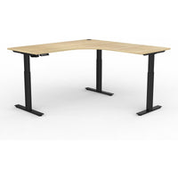 Agile Electric 2-Column 90° Workstation - Right Hand Workstation Return