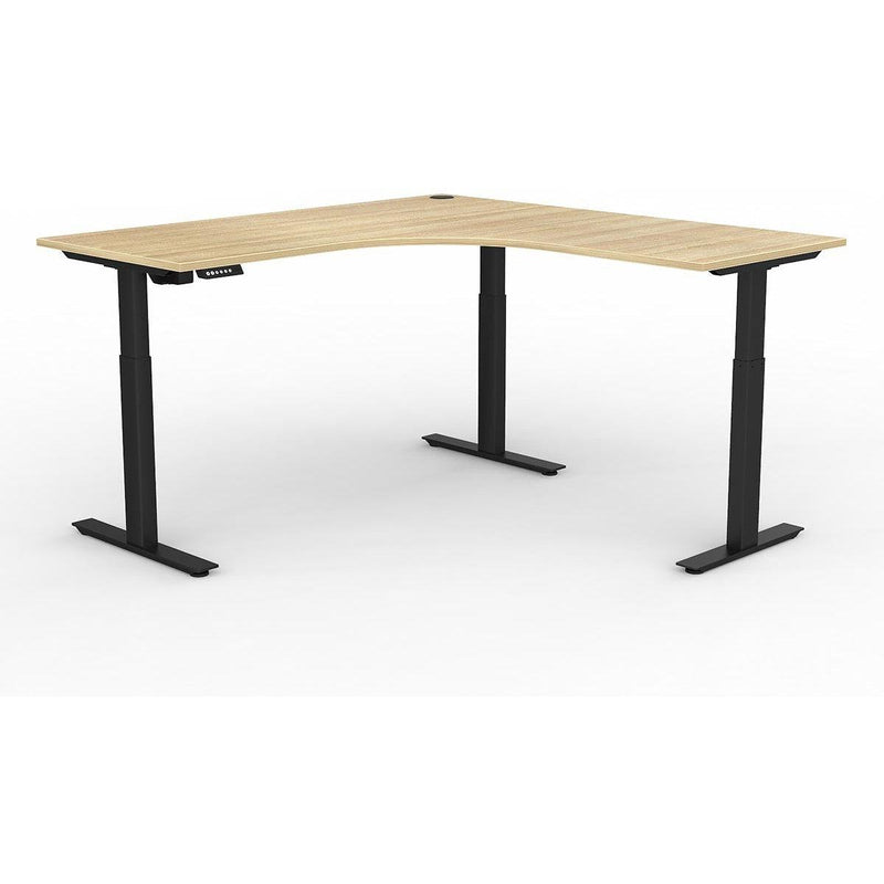 Agile Electric 2-Column 90° Workstation - Right Hand Workstation Return