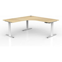 Agile Electric 2-Column 90° Workstation - Left Hand Workstation Return